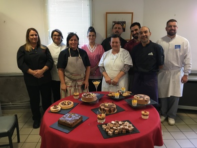 Créations gourmandes à l'Ecole des Métiers 