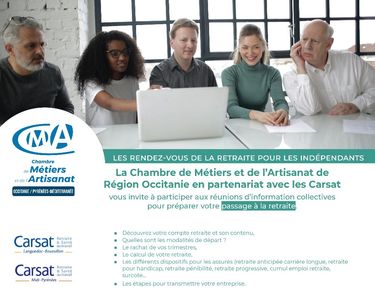 Vous êtes artisan de + de 55 ans ?
