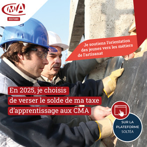 Taxe apprentissage CMA65