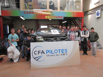 Collégiens en visite à l'Ecole des Métiers 