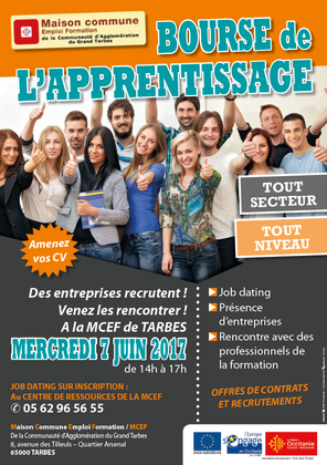 Bourse de l'apprentissage - Mercredi 7 JUin 2017