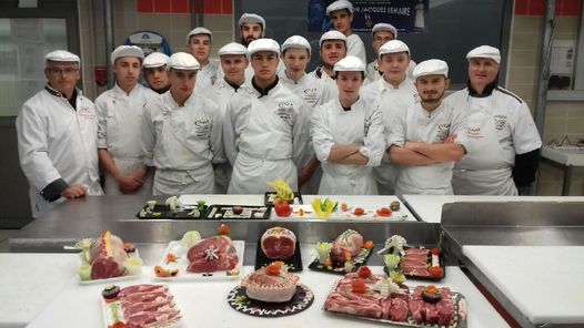 CAP Boucher 1ère année de l'Ecole des Métiers