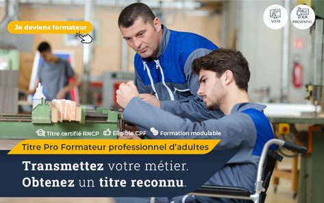 Transmettez votre métier !