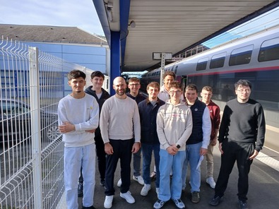 Sortie pédagogique des apprentis bouchers