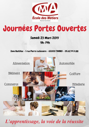 Journée Portes Ouvertes à l'Ecole des Métiers