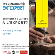📣 Artisans en Métiers d'Art, osez l'international !