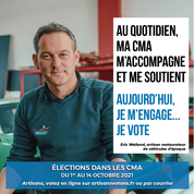 Plus que quelques heures pour élire vos représentants CMA ! 