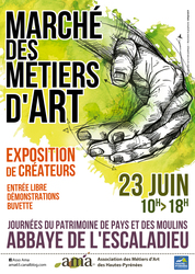 Marché des Métiers d'Art à l'Abbaye de l'Escaladieu