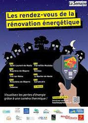 Visualisez les pertes d’énergie grâce à une caméra thermique grâce aux rendez-vous de la rénovation énergétique 
