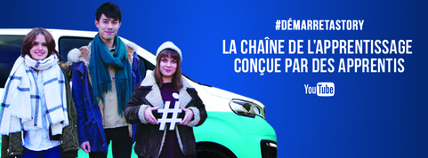 DémarreTaStory – Saison 2 : la campagne de communication faite par et pour les apprentis