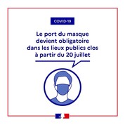 Port du masque obligatoire