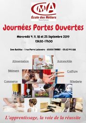 Journée Portes Ouvertes à l'Ecole des Métiers