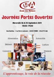 Journée Portes Ouvertes à l'Ecole des Métiers