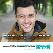 On n’est pas n°1 de l’apprentissage par hasard !