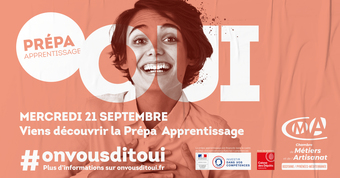 21 Septembre : Journée Prépa Apprentissage 