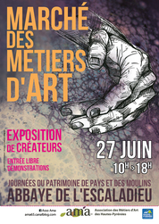 Marché des Métiers d’Art à l’Abbaye de l’Escaladieu